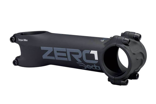 Deda Zero1 stem, alloy, 31.7mm x 11cm, 1-1/8", black